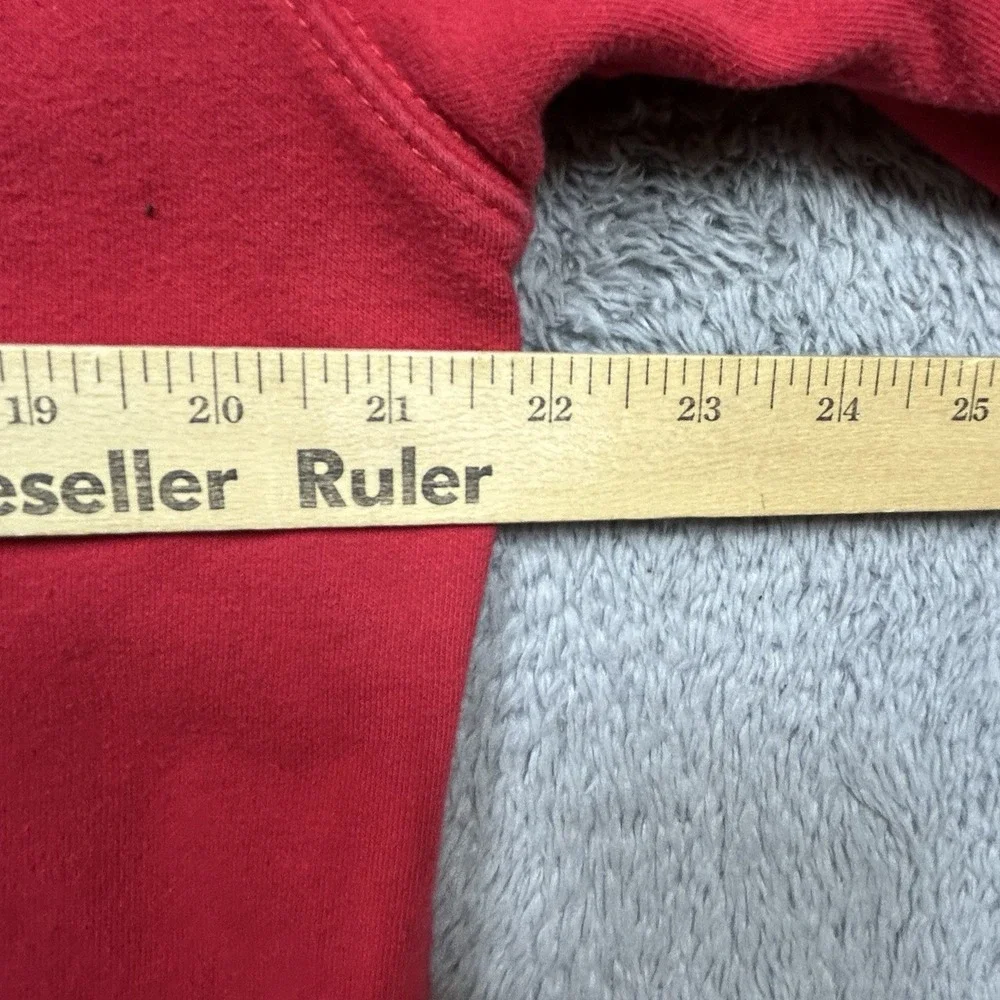 The North Face Hoodie Mens S Red Pullover Sweatshirt Half Dome Activewear A3VHC